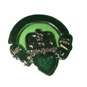 New Ireland Travel Souvenir Friendship Heart Silver Lapel Pin